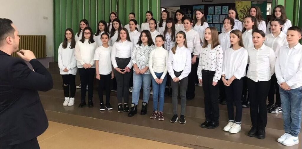 Општинско такмичење хорова: Велики хор наше школе освојио 1. мјесто